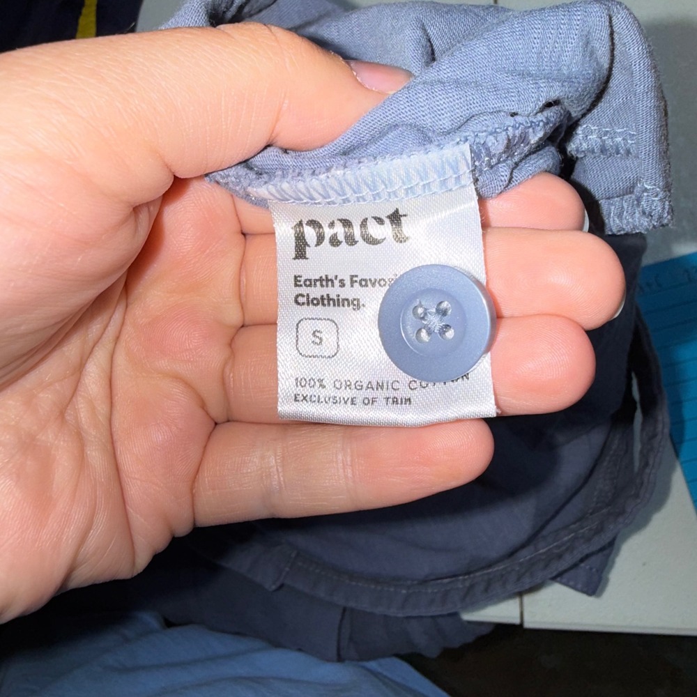 Pact Alice Relaxed Slub Overall‎ Jumpsuit Organic cotton - Picture 5 of 5